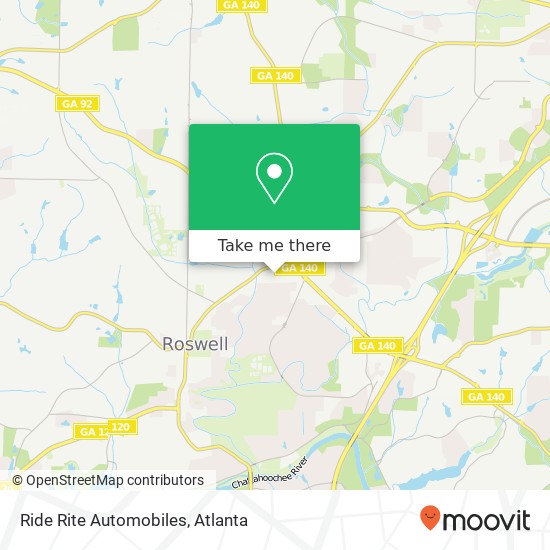 Mapa de Ride Rite Automobiles