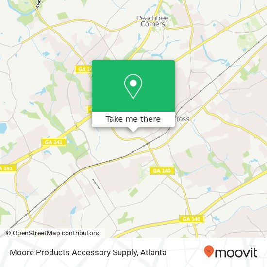 Moore Products Accessory Supply map