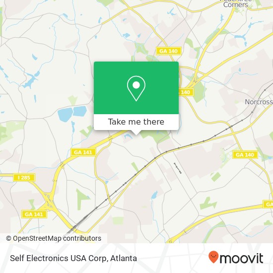 Mapa de Self Electronics USA Corp