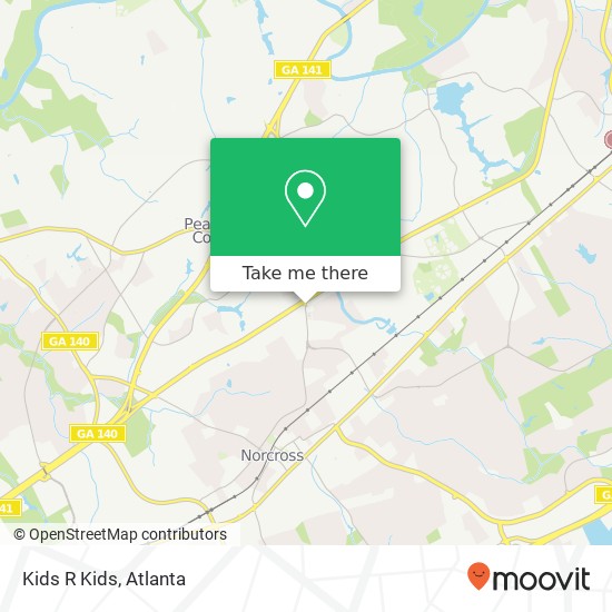 Kids R Kids map