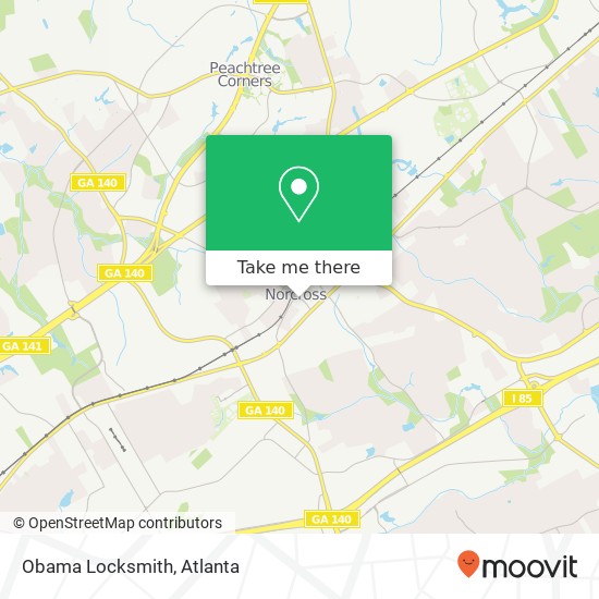 Obama Locksmith map