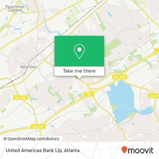 United Americas Bank Llp map