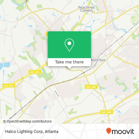Halco Lighting Corp map
