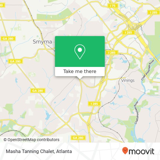 Masha Tanning Chalet map