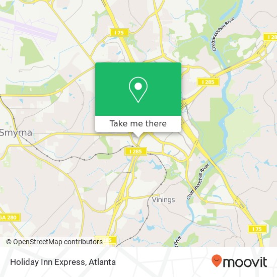 Mapa de Holiday Inn Express