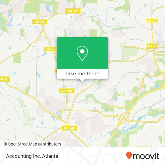 Accounting Inc map