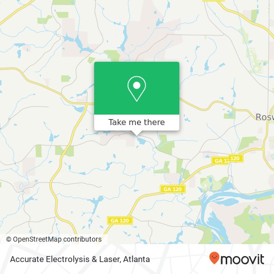 Mapa de Accurate Electrolysis & Laser