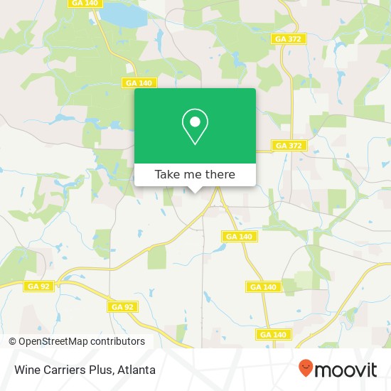 Wine Carriers Plus map