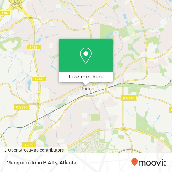 Mangrum John B Atty map