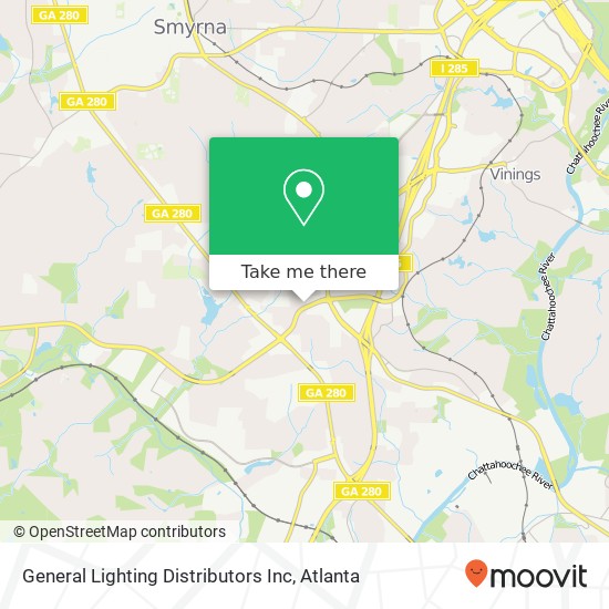 General Lighting Distributors Inc map