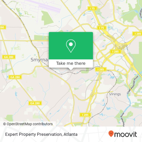 Mapa de Expert Property Preservation