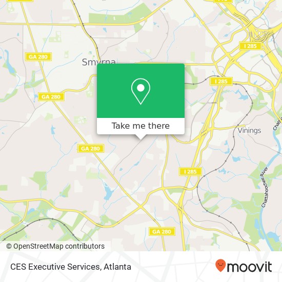 Mapa de CES Executive Services