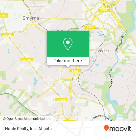 Noble Realty, Inc. map