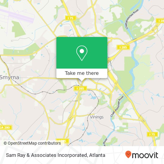 Mapa de Sam Ray & Associates Incorporated