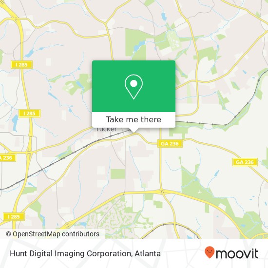 Hunt Digital Imaging Corporation map