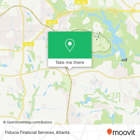 Fiducia Financial Services map