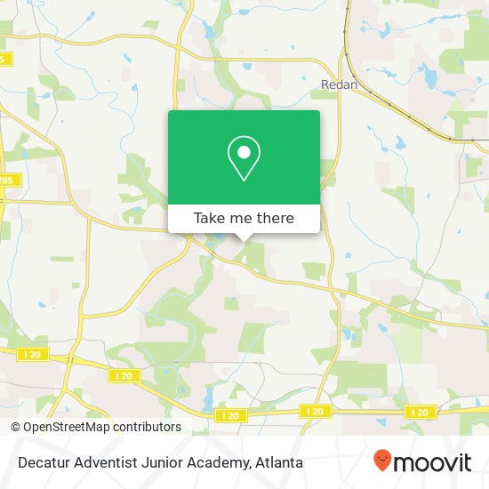 Decatur Adventist Junior Academy map