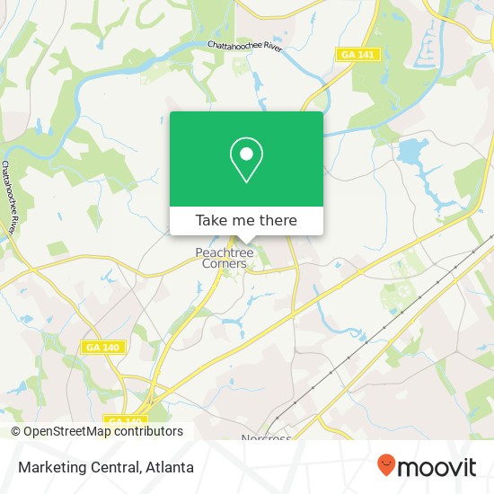 Mapa de Marketing Central