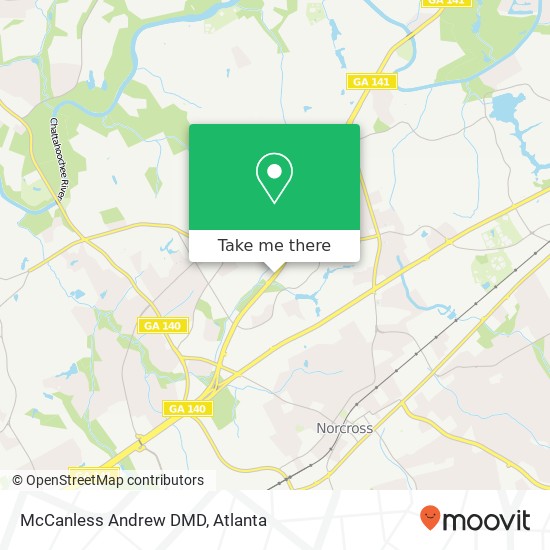 McCanless Andrew DMD map