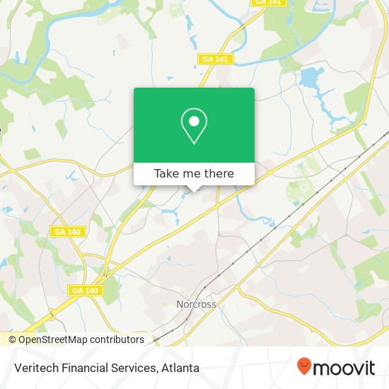 Veritech Financial Services map