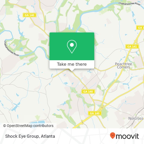 Mapa de Shock Eye Group