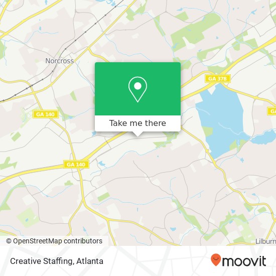 Creative Staffing map