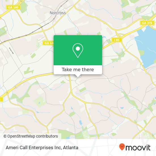 Ameri Call Enterprises Inc map