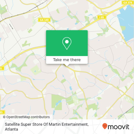 Mapa de Satellite Super Store Of Martin Entertainment