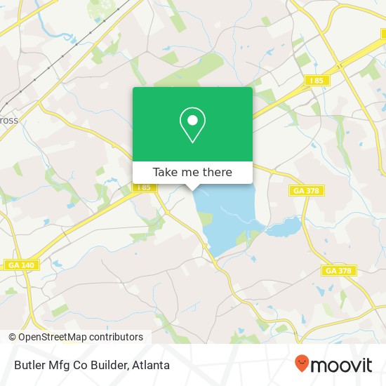 Mapa de Butler Mfg Co Builder