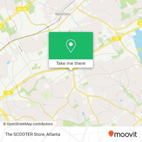 The SCOOTER Store map