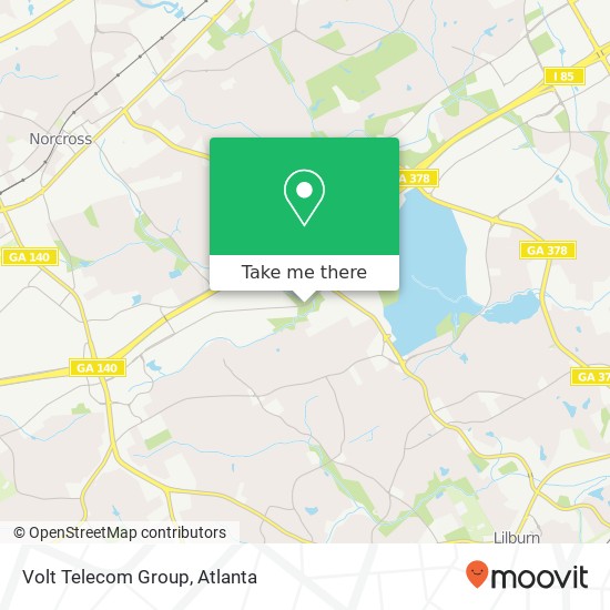 Mapa de Volt Telecom Group