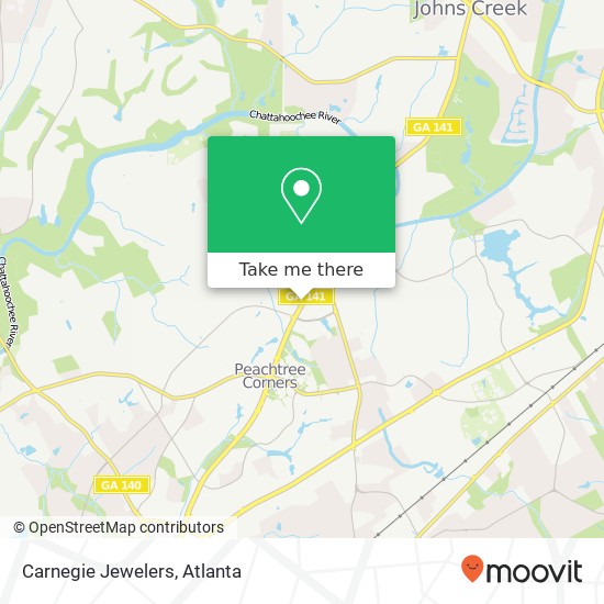 Carnegie Jewelers map