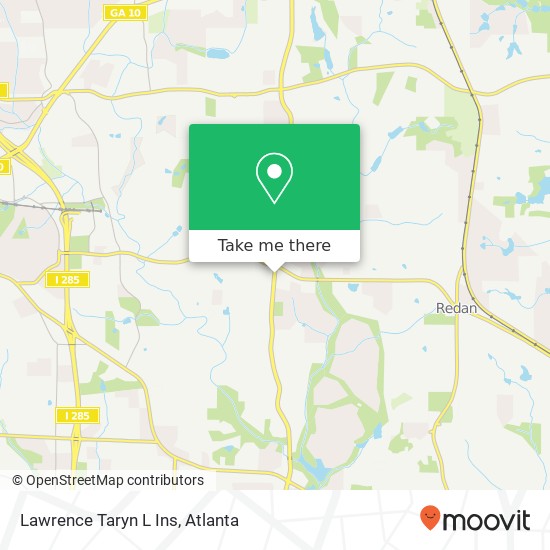 Mapa de Lawrence Taryn L Ins
