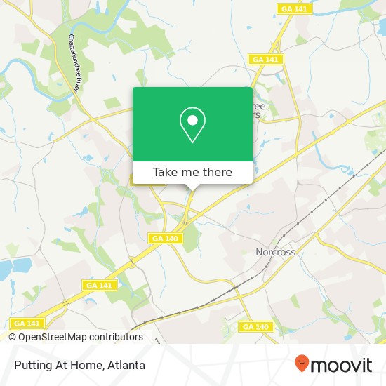 Mapa de Putting At Home