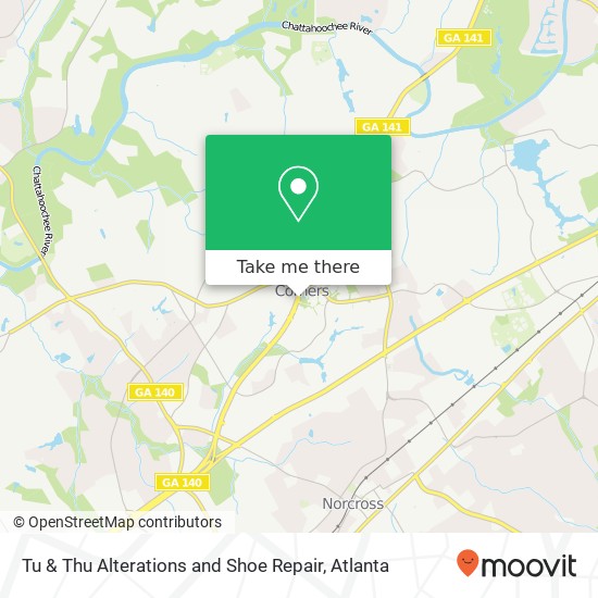 Tu & Thu Alterations and Shoe Repair map