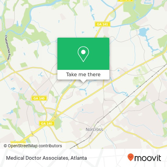 Medical Doctor Associates map