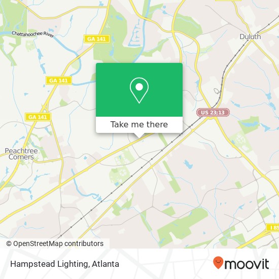 Mapa de Hampstead Lighting