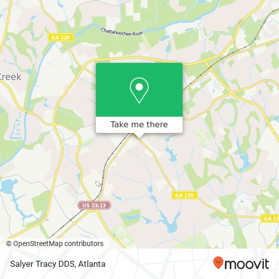 Mapa de Salyer Tracy DDS