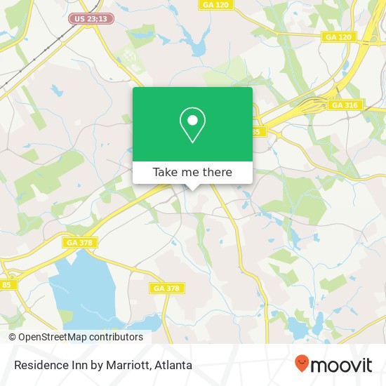 Residence Inn by Marriott map