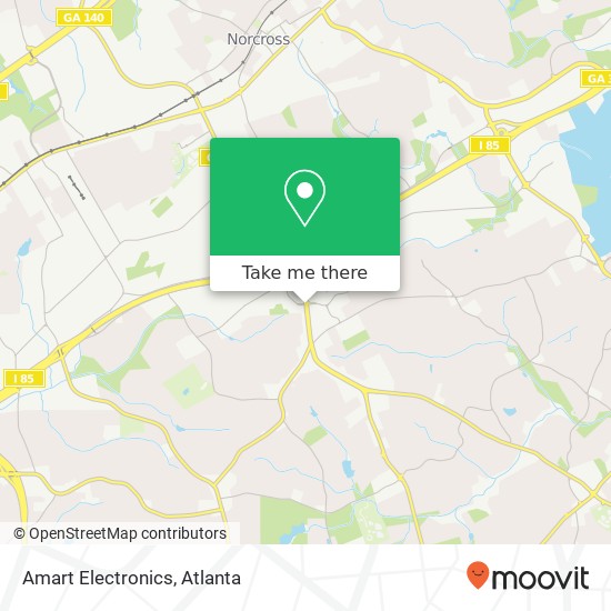 Amart Electronics map