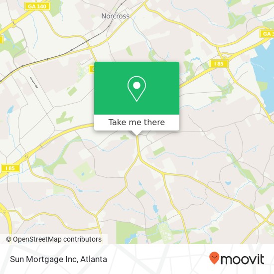 Sun Mortgage Inc map