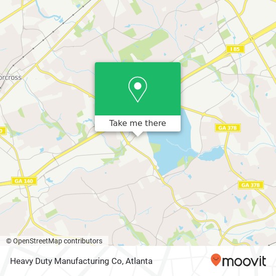 Mapa de Heavy Duty Manufacturing Co