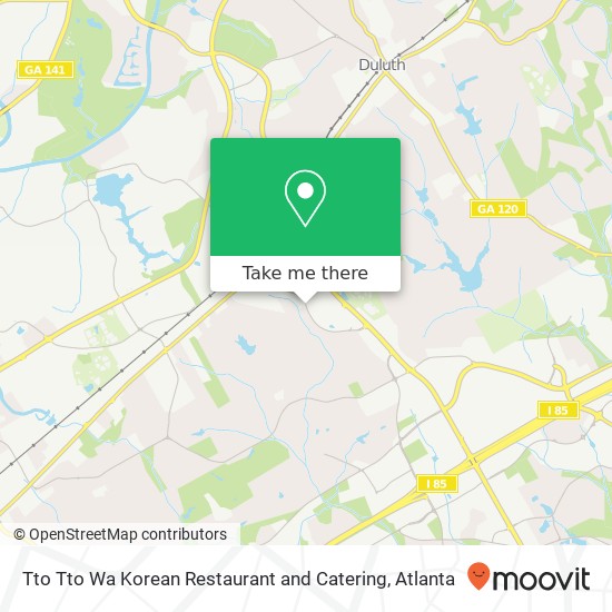 Mapa de Tto Tto Wa Korean Restaurant and Catering