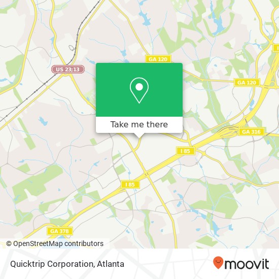 Quicktrip Corporation map