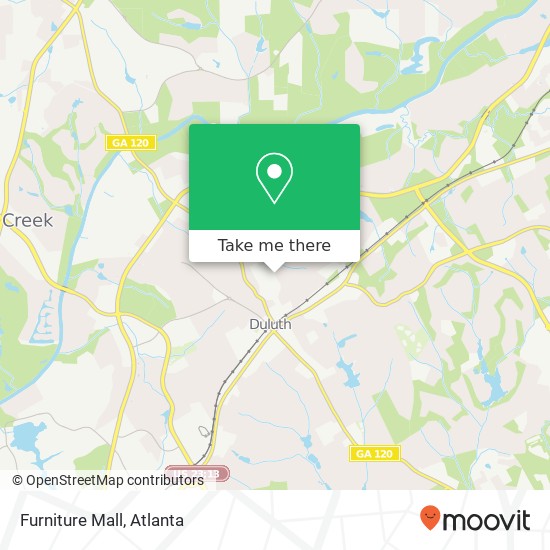 Furniture Mall map