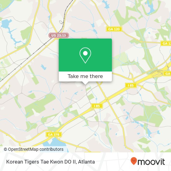 Mapa de Korean Tigers Tae Kwon DO II