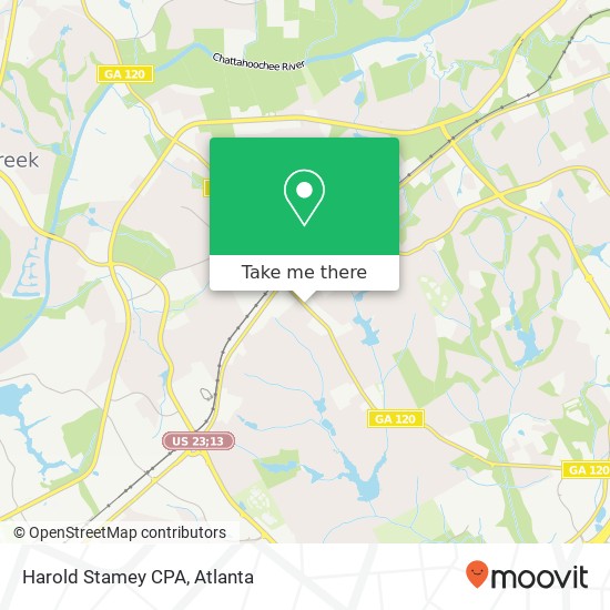 Harold Stamey CPA map