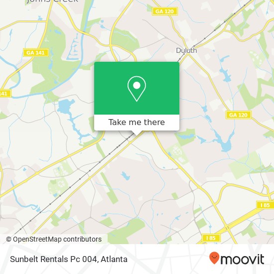 Sunbelt Rentals Pc 004 map