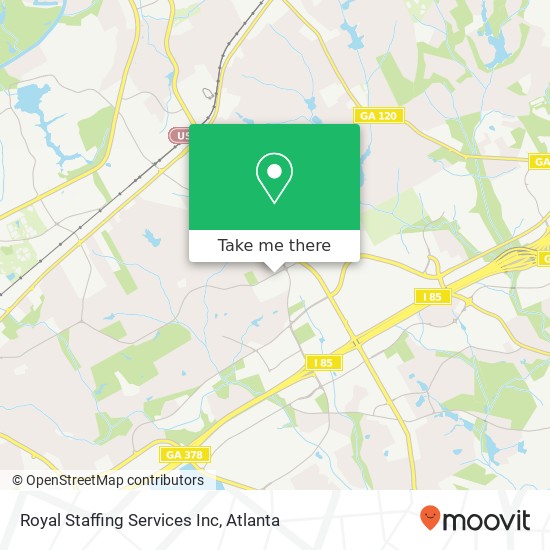 Mapa de Royal Staffing Services Inc