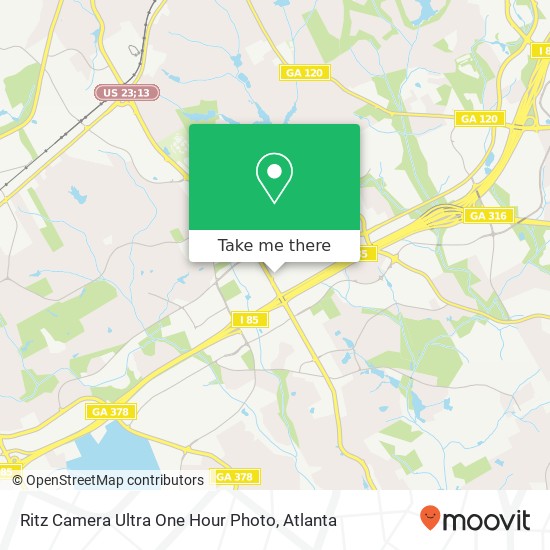 Mapa de Ritz Camera Ultra One Hour Photo